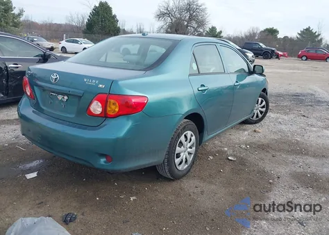 2010 Toyota Corolla Le z USA, uszkodzony, nr VIN 1NXBU4EE7AZ207533